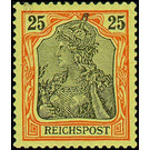 Freimarkenserie  - Germany / Deutsches Reich 1900 - 25 Pfennig