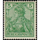 Freimarkenserie  - Germany / Deutsches Reich 1900 - 5 Pfennig