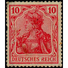 Freimarkenserie  - Germany / Deutsches Reich 1902 - 10 Pfennig