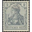 Freimarkenserie  - Germany / Deutsches Reich 1902 - 2 Pfennig