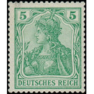 Freimarkenserie  - Germany / Deutsches Reich 1902 - 5 Pfennig