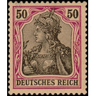 Freimarkenserie  - Germany / Deutsches Reich 1902 - 50 Pfennig