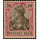 Freimarkenserie  - Germany / Deutsches Reich 1902 - 50 Pfennig