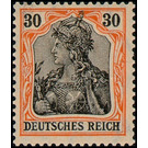 Freimarkenserie  - Germany / Deutsches Reich 1905 - 30 Pfennig
