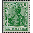 Freimarkenserie  - Germany / Deutsches Reich 1905 - 5 Pfennig