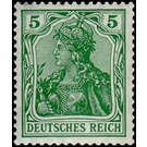 Freimarkenserie  - Germany / Deutsches Reich 1905 - 5 Pfennig