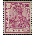 Freimarkenserie  - Germany / Deutsches Reich 1911 - 60 Pfennig