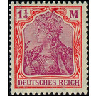 Freimarkenserie  - Germany / Deutsches Reich 1920 - 1.25 Mark