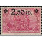 Freimarkenserie  - Germany / Deutsches Reich 1920 - 2.50 Mark
