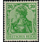 Freimarkenserie  - Germany / Deutsches Reich 1920 - 20 Pfennig