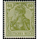Freimarkenserie  - Germany / Deutsches Reich 1920 - 60 Pfennig