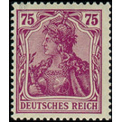 Freimarkenserie  - Germany / Deutsches Reich 1920 - 75 Pfennig