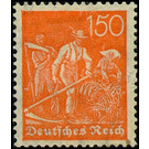 Freimarkenserie  - Germany / Deutsches Reich 1921 - 150 Pfennig