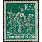 Freimarkenserie  - Germany / Deutsches Reich 1921 - 160 Pfennig
