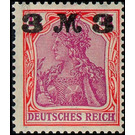 Freimarkenserie  - Germany / Deutsches Reich 1921 - 3 Mark