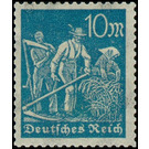 Freimarkenserie  - Germany / Deutsches Reich 1922 - 10 Mark