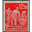 Freimarkenserie  - Germany / Deutsches Reich 1922 - 12 Mark