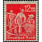Freimarkenserie  - Germany / Deutsches Reich 1922 - 12 Mark