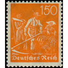Freimarkenserie  - Germany / Deutsches Reich 1922 - 150 Pfennig