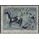 Freimarkenserie  - Germany / Deutsches Reich 1922 - 20 Mark