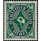 Freimarkenserie  - Germany / Deutsches Reich 1922 - 50 Mark