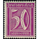 Freimarkenserie  - Germany / Deutsches Reich 1922 - 50 Pfennig