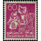 Freimarkenserie  - Germany / Deutsches Reich 1922 - 60 Pfennig