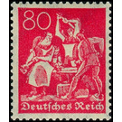 Freimarkenserie  - Germany / Deutsches Reich 1922 - 75 Pfennig