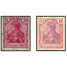 Freimarkenserie  - Germany / Deutsches Reich 1922 Set