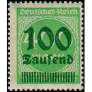 Freimarkenserie  - Germany / Deutsches Reich 1923 - 100000#400
