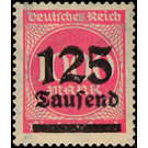 Freimarkenserie  - Germany / Deutsches Reich 1923 - 125000#1000