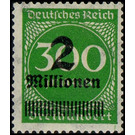 Freimarkenserie  - Germany / Deutsches Reich 1923 - 2.000.000#300