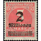 Freimarkenserie  - Germany / Deutsches Reich 1923 - 2.000.000#5000