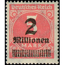 Freimarkenserie  - Germany / Deutsches Reich 1923 - 2.000.000#5000