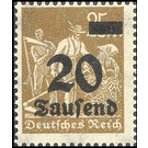 Freimarkenserie  - Germany / Deutsches Reich 1923 - 20000#25