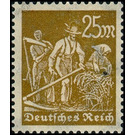Freimarkenserie  - Germany / Deutsches Reich 1923 - 25 Mark