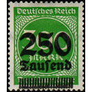 Freimarkenserie  - Germany / Deutsches Reich 1923 - 250000#300