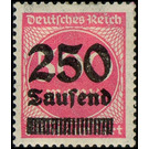 Freimarkenserie  - Germany / Deutsches Reich 1923 - 250000#500
