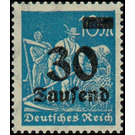 Freimarkenserie  - Germany / Deutsches Reich 1923 - 30000#10