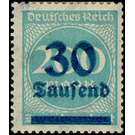 Freimarkenserie  - Germany / Deutsches Reich 1923 - 30000#200