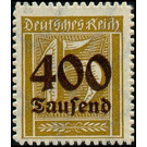 Freimarkenserie  - Germany / Deutsches Reich 1923 - 400000#15
