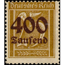 Freimarkenserie - Germany / Deutsches Reich 1923 - 400000#25