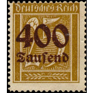 Freimarkenserie - Germany / Deutsches Reich 1923 - 400000#25