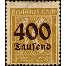 Freimarkenserie  - Germany / Deutsches Reich 1923 - 400000#30