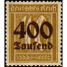 Freimarkenserie  - Germany / Deutsches Reich 1923 - 400000#40