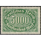 Freimarkenserie - Germany / Deutsches Reich 1923 - 5,000 Mark