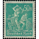 Freimarkenserie  - Germany / Deutsches Reich 1923 - 50 Mark