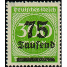 Freimarkenserie  - Germany / Deutsches Reich 1923 - 75000#300