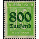 Freimarkenserie  - Germany / Deutsches Reich 1923 - 800000#10