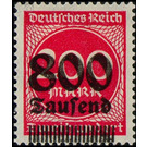 Freimarkenserie  - Germany / Deutsches Reich 1923 - 800000#200